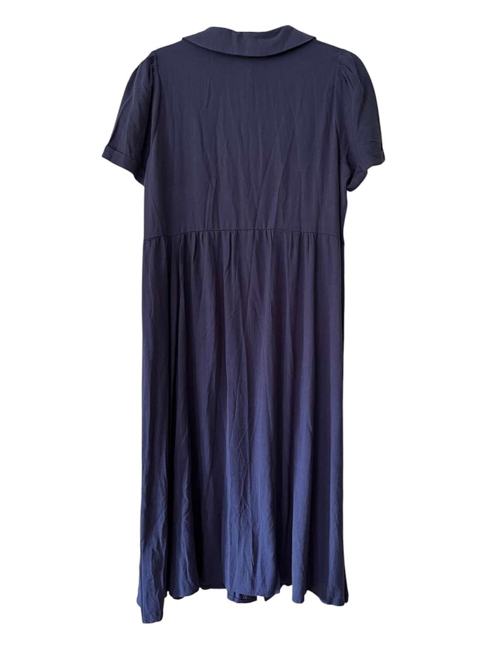UMGEE Blue Button-Front Midi / Maxi Dress Size Small NWT - Picture 2 of 4